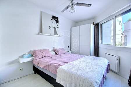 Schlafzimmer Möblierte wohnung - 57m²  - 1 Zimmer - Porte de Champerret - Paris