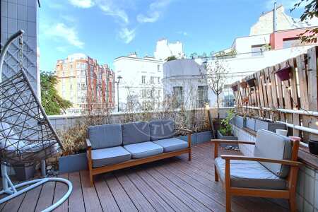 Terrasse Möblierte wohnung - 57m²  - 1 Zimmer - Porte de Champerret - Paris