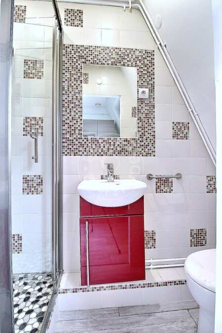 Baño Estudio amueblado - 14m²  - Avenue Foch - París