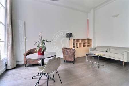 Sala Duplex mobilado - 55m²  - 1 quarto - Arts et Métiers - Paris