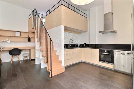 Cozinha Duplex mobilado - 55m²  - 1 quarto - Arts et Métiers - Paris