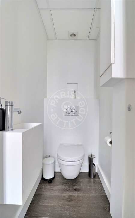 WC Duplex mobilado - 55m²  - 1 quarto - Arts et Métiers - Paris