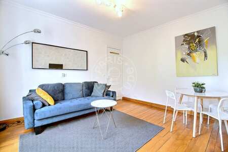 Living room Furnished apartment - 50m²  - 2 bedrooms - Place d'Italie - Paris