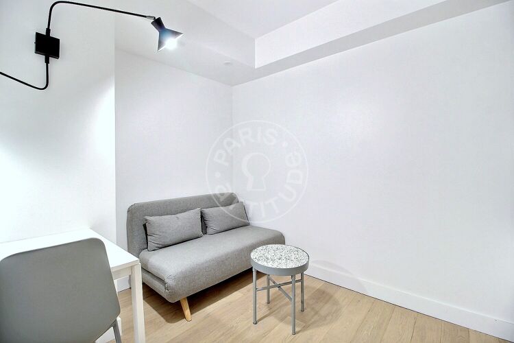 Salón - 1 dormitorio amueblado - París 75011 - 14854