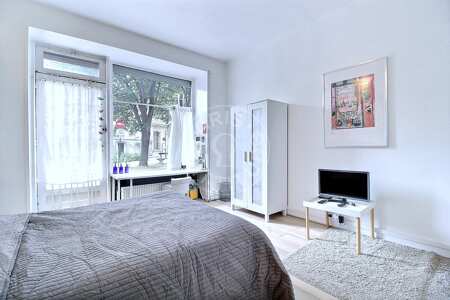 Camera da letto Appartamento arredato - 38m²  - 1 locale - Alésia - Parigi