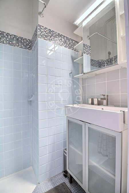 Bagno Appartamento arredato - 38m²  - 1 locale - Alésia - Parigi