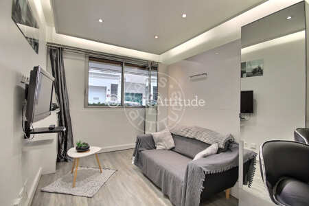 Wohnzimmer Möblierte studio - 15m²  - Porte Dauphine - Paris