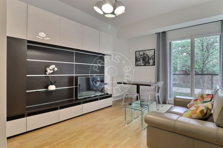 Salon - 1 chambre meublé - Boulogne-Billancourt 92100 - 14858