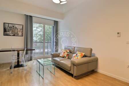 Wohnzimmer Möblierte wohnung - 48m²  - 1 Zimmer - Boulogne-Billancourt