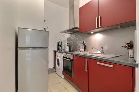 Küche Möblierte wohnung - 48m²  - 1 Zimmer - Boulogne-Billancourt