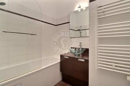 Badezimmer Möblierte wohnung - 48m²  - 1 Zimmer - Boulogne-Billancourt