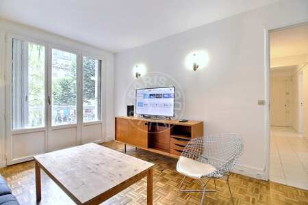 Wohnzimmer Möblierte wohnung - 60m²  - 2 Zimmer - Cité des Sciences / La Villette - Paris