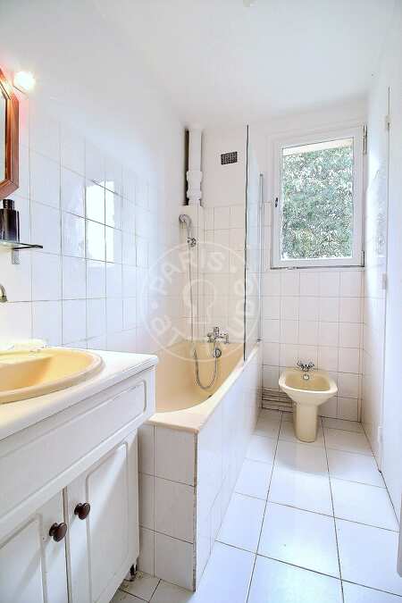 Badezimmer Möblierte wohnung - 60m²  - 2 Zimmer - Cité des Sciences / La Villette - Paris