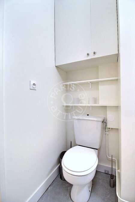WC Apartamento mobilado - 31m²  - 1 quarto - Nation - Paris