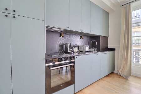 Cozinha Apartamento mobilado - 42m²  - 1 quarto - Saint-Germain - Paris
