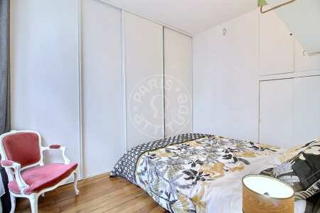 Quarto Apartamento mobilado - 38m²  - 1 quarto - Marx Dormoy - Paris