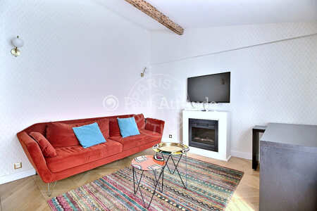 Salotto Appartamento arredato - 41m² - 1 locale - Ledru-Rollin - Parigi