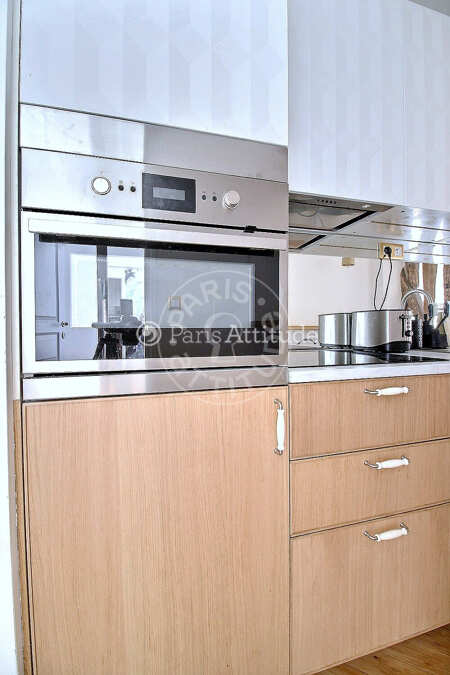 Cucina Appartamento arredato - 41m² - 1 locale - Ledru-Rollin - Parigi