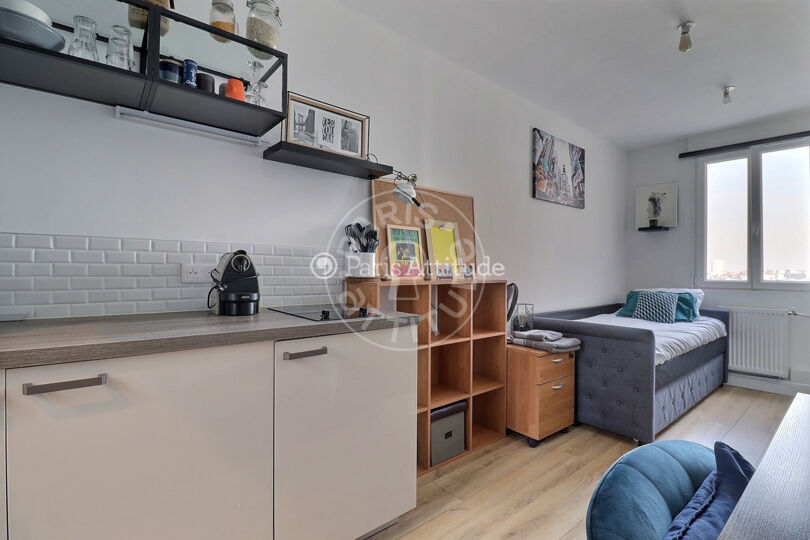 Quitinete mobiliado - Paris 75018 - 14886