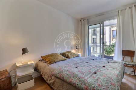 Dormitorio Piso amueblado - 96m²  - 3 dormitorios - Les Gobelins - París
