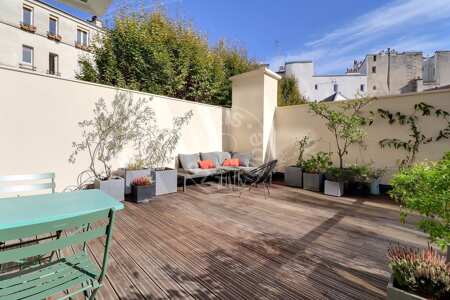 Terraza Piso amueblado - 96m²  - 3 dormitorios - Les Gobelins - París