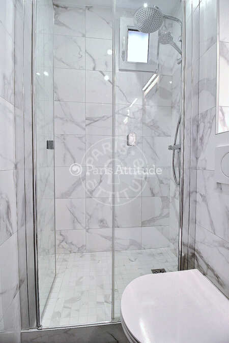 Salle de bain Appartement meublé - 48m²  - 2 chambres - Montparnasse - Paris