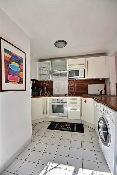 Cozinha Apartamento mobilado - 40m²  - 1 quarto - Jardin du Luxembourg - Paris