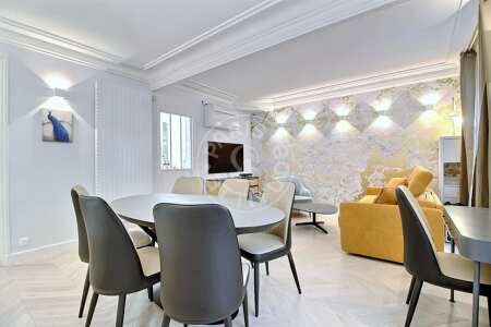 Salón Piso amueblado - 44m²  - 1 dormitorio - Tour Eiffel - París