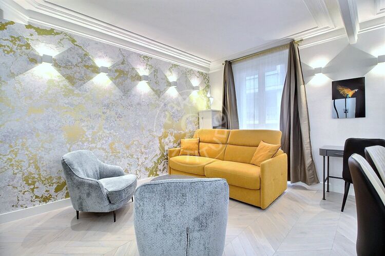 Salon - 1 chambre meublé - Paris 75007 - 14895