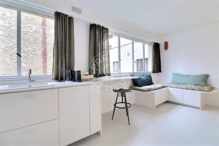 Salon Studio alcove meublé - 40m²  - Neuilly-sur-Seine