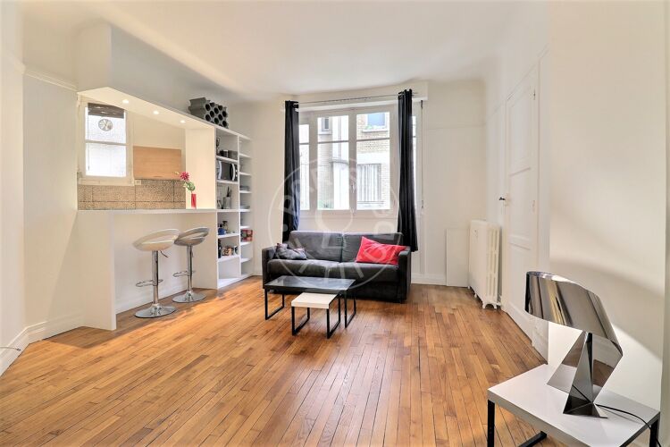 Living room - Furnished studio - Paris 75018 - 14904