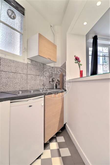 Cozinha Quitinete mobilado - 35m²  - Montmartre / Place des Abbesses - Paris
