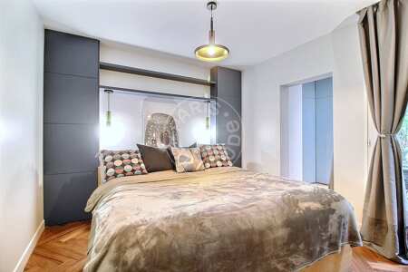 Bedroom Furnished apartment - 51m²  - 1 bedroom - Montorgueil - Paris