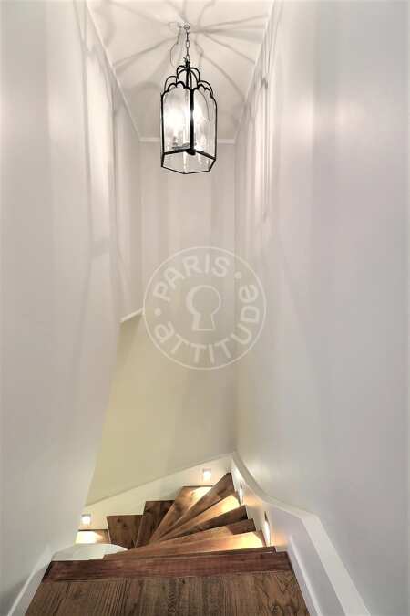 Entrada Duplex mobilado - 68m²  - 1 quarto - Wagram - Paris