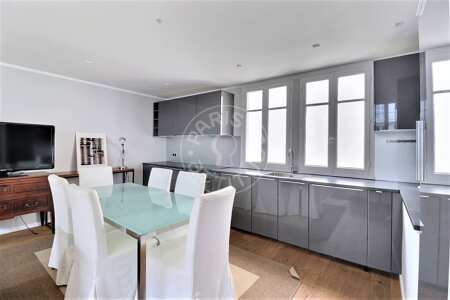 Cozinha Duplex mobilado - 68m²  - 1 quarto - Wagram - Paris