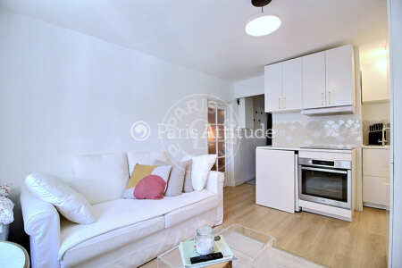 Sala Apartamento mobilado - 31m² - 1 quarto - Notre-Dame de Lorette - Paris