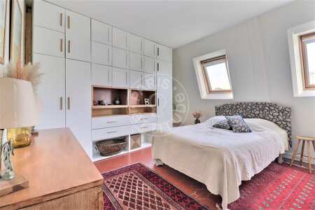 Dormitorio Piso amueblado - 56m²  - 2 dormitorios - Poissonnière - París