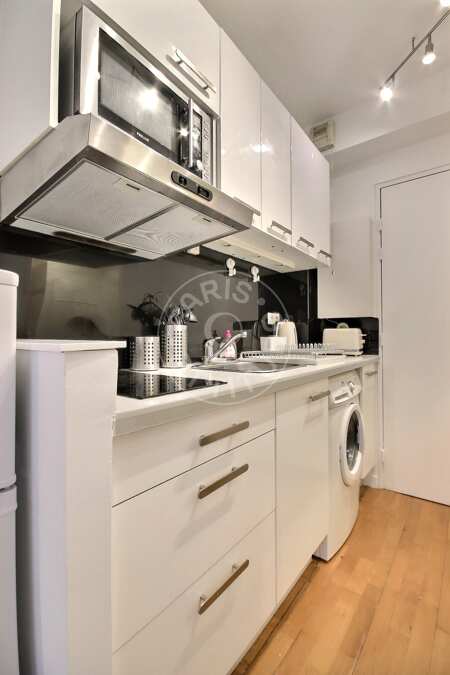 Cozinha Quitinete mobilado - 20m²  - Arc de Triomphe - Paris
