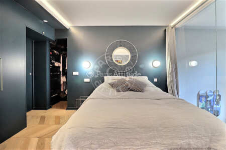 Chambre Appartement meublé - 68m²  - 2 chambres - Montmartre / Place des Abbesses - Paris