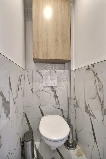 Inodoro Piso amueblado - 65m²  - 2 dormitorios - Issy-les-Moulineaux