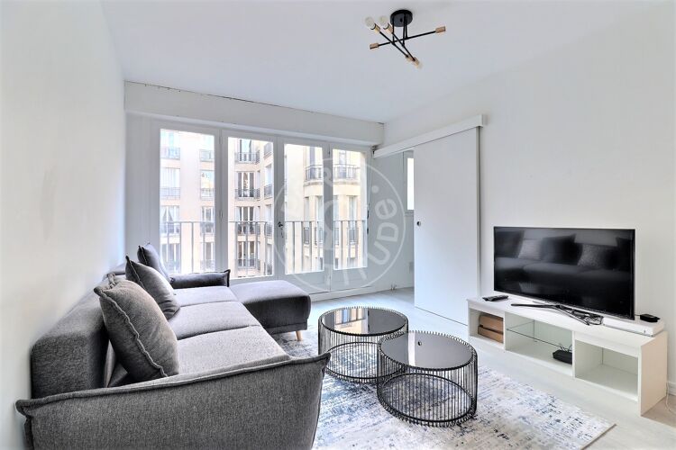 Salon - 1 chambre meublé - Paris 75016 - 14924