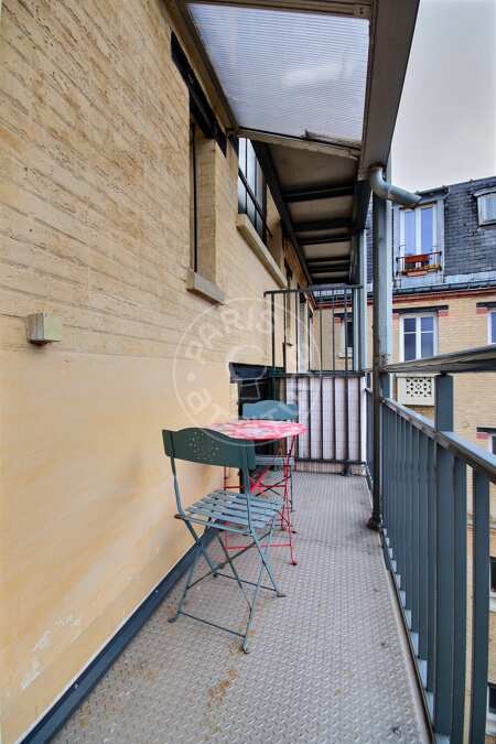 Varanda Apartamento mobilado - 66m²  - 2 quartos - Porte de Versailles - Paris