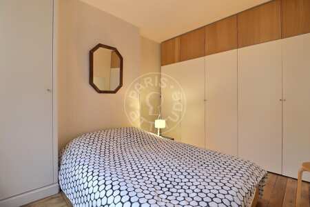 Dormitorio Piso amueblado - 31m²  - 1 dormitorio - Marx Dormoy - París