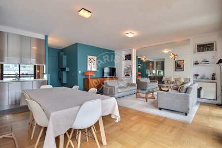 Living room Furnished apartment - 60m²  - 1 bedroom - Bourse - Paris