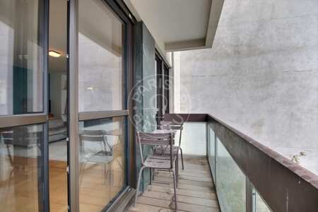 Balcony Furnished apartment - 60m²  - 1 bedroom - Bourse - Paris
