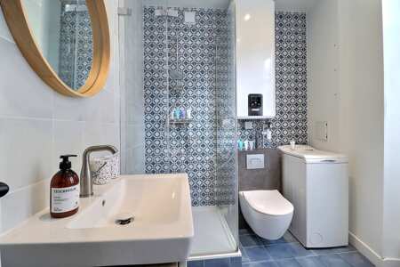 Badezimmer Möblierte wohnung - 31m²  - 1 Zimmer - Poissonnière - Paris