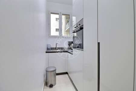 Küche Möblierte wohnung - 34m²  - 1 Zimmer - Porte Maillot / Palais des Congrès - Paris