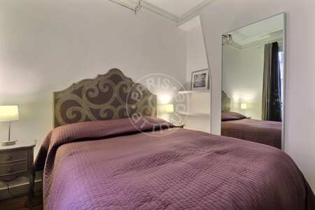 Schlafzimmer Möblierte wohnung - 34m²  - 1 Zimmer - Porte Maillot / Palais des Congrès - Paris