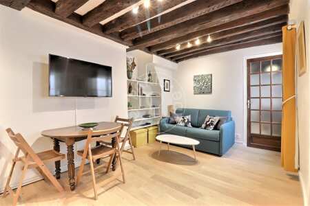 Salotto Appartamento arredato - 32m²  - 1 locale - République - Parigi