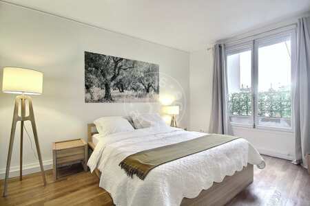 Schlafzimmer Möblierte wohnung - 59m²  - 1 Zimmer - Champs-Elysées - Paris
